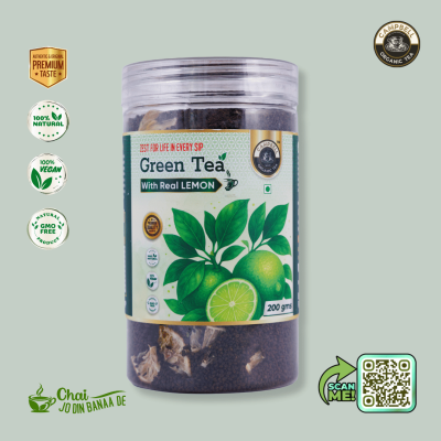 Green Tea With Real Lemon